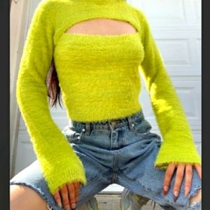 *Reserved* the Ragged priest peekaboo sweater